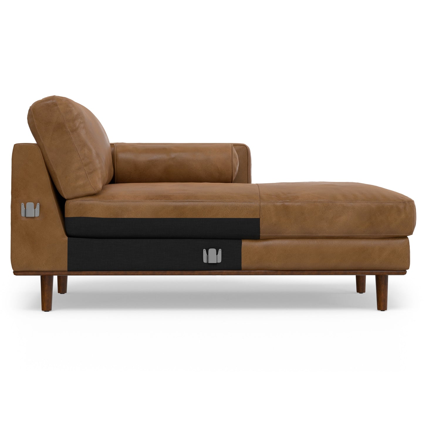 Morrison - Right Sectional Sofa - Caramel Brown