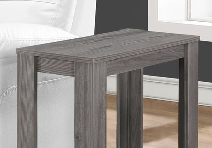 Accent Table, Side Transitional - Gray