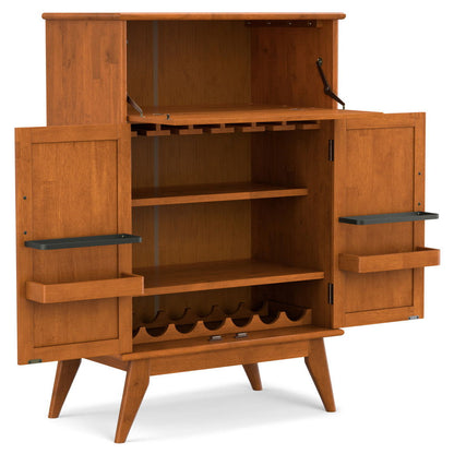 Draper - Mid Century Bar Cabinet - Teak