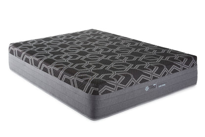 14" Twin Smooth Top Foam, Ultra Plush Mattress - Black