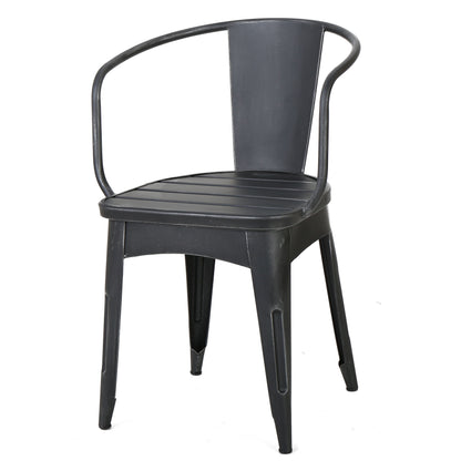Yearn - 3 Piece Bistro Set With Table And 2 Chairs - Black