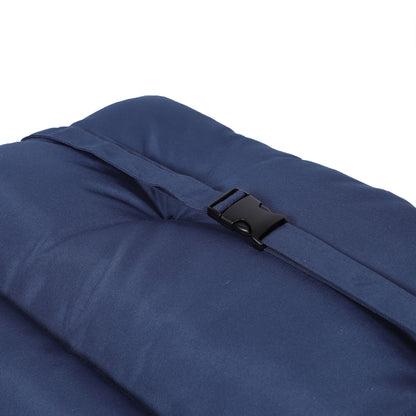 72.83" Outdoor Lounge Chairs (Set of 2), Cushion Replacement Patio Funiture Seat Cushion Chaise Lounge Cushion - Navy Blue