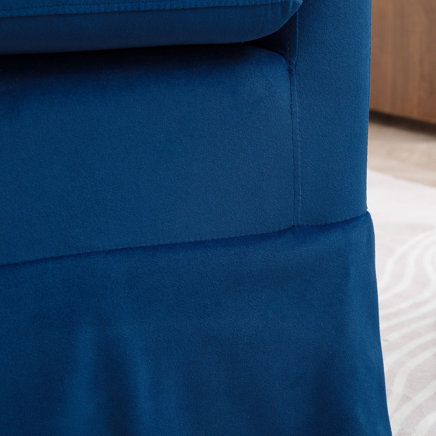 27.36" Wide Swivel Chair - Blue