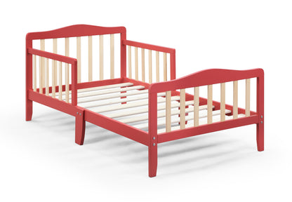 Twain - Toddler Bed - Coral/Natural