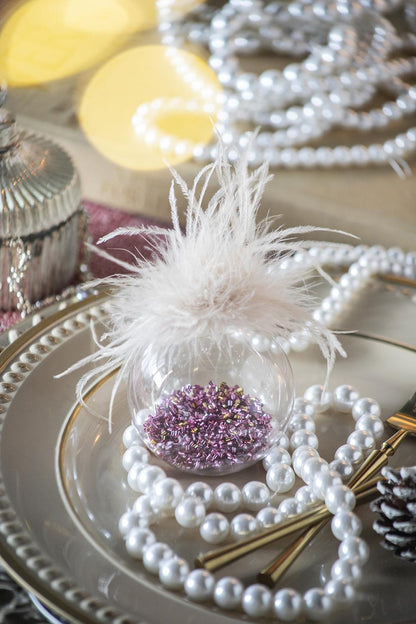 Christmas Ball Ornaments, Glass Decorative Hanging Ball Christmas Tree Ornaments For Holiday Decorations (Set of 12) - Multi