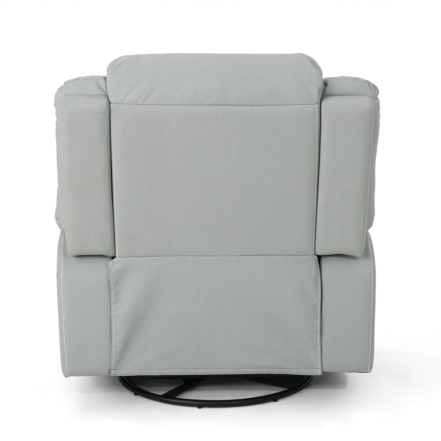 Wide Manual Swivel Standard Recliner - Light Gray