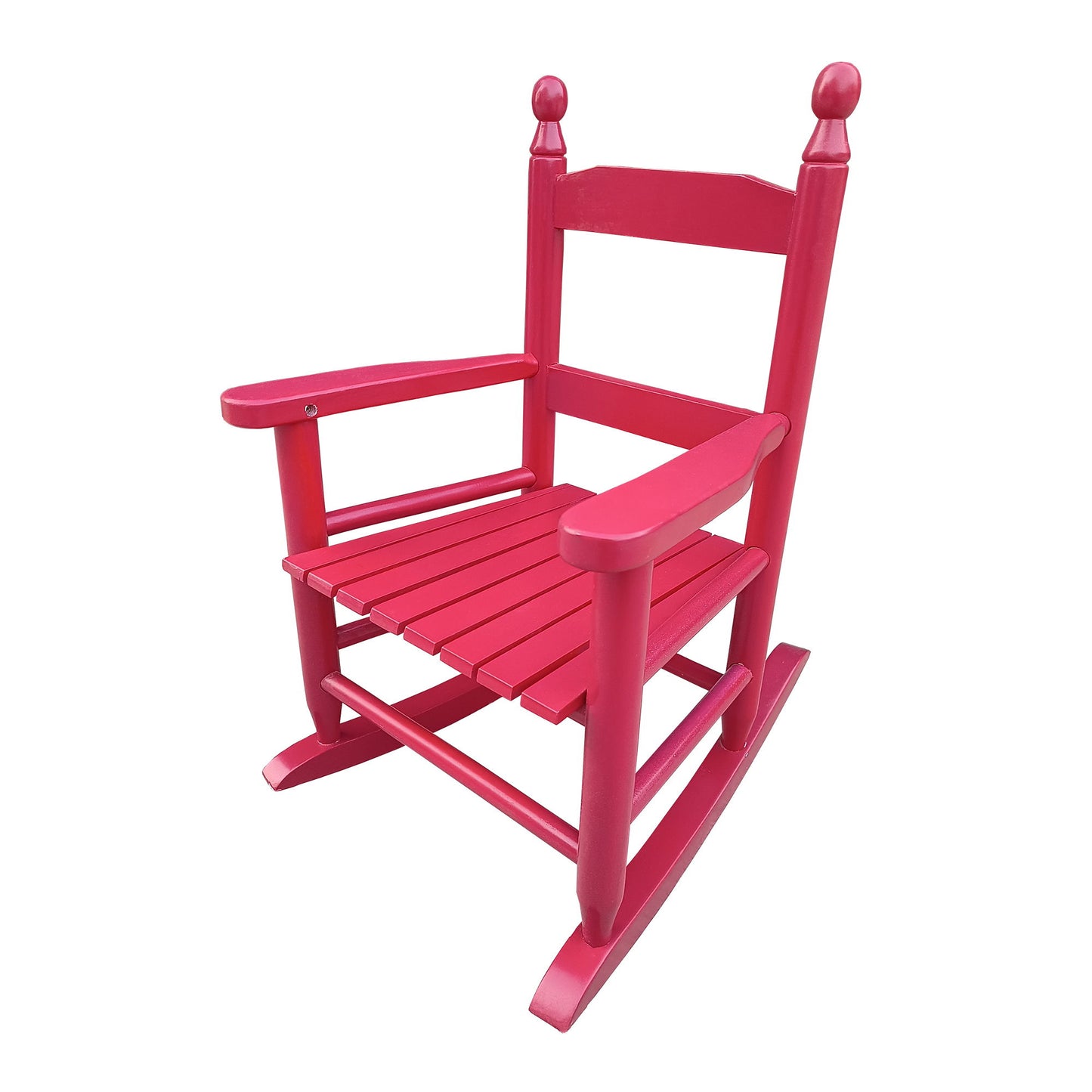 Children's Rocking Chair Indoor Or Outdoor, Suitable For Kids, Durable - Red