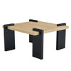 Coffee Table, Suitable For Modern Minimalist Living Rooms And Leisure Areas - Natural Wood