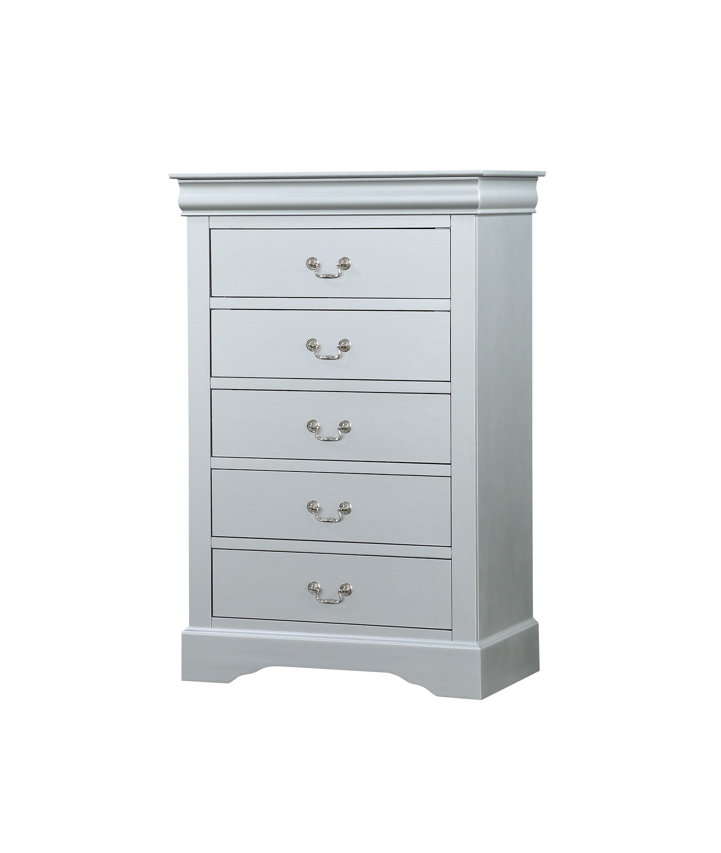 Louis Philippe - Chest - Silver Gray