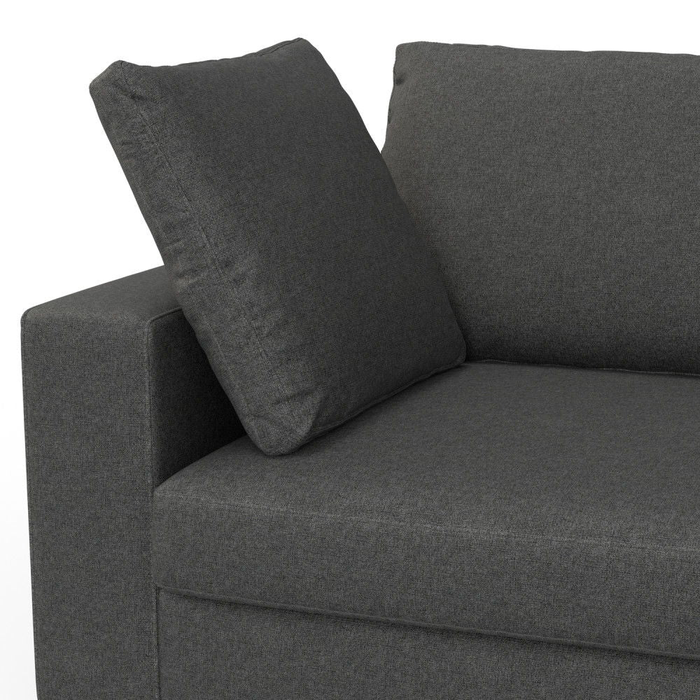 Charlie - Deep Seater Sofa - Gray