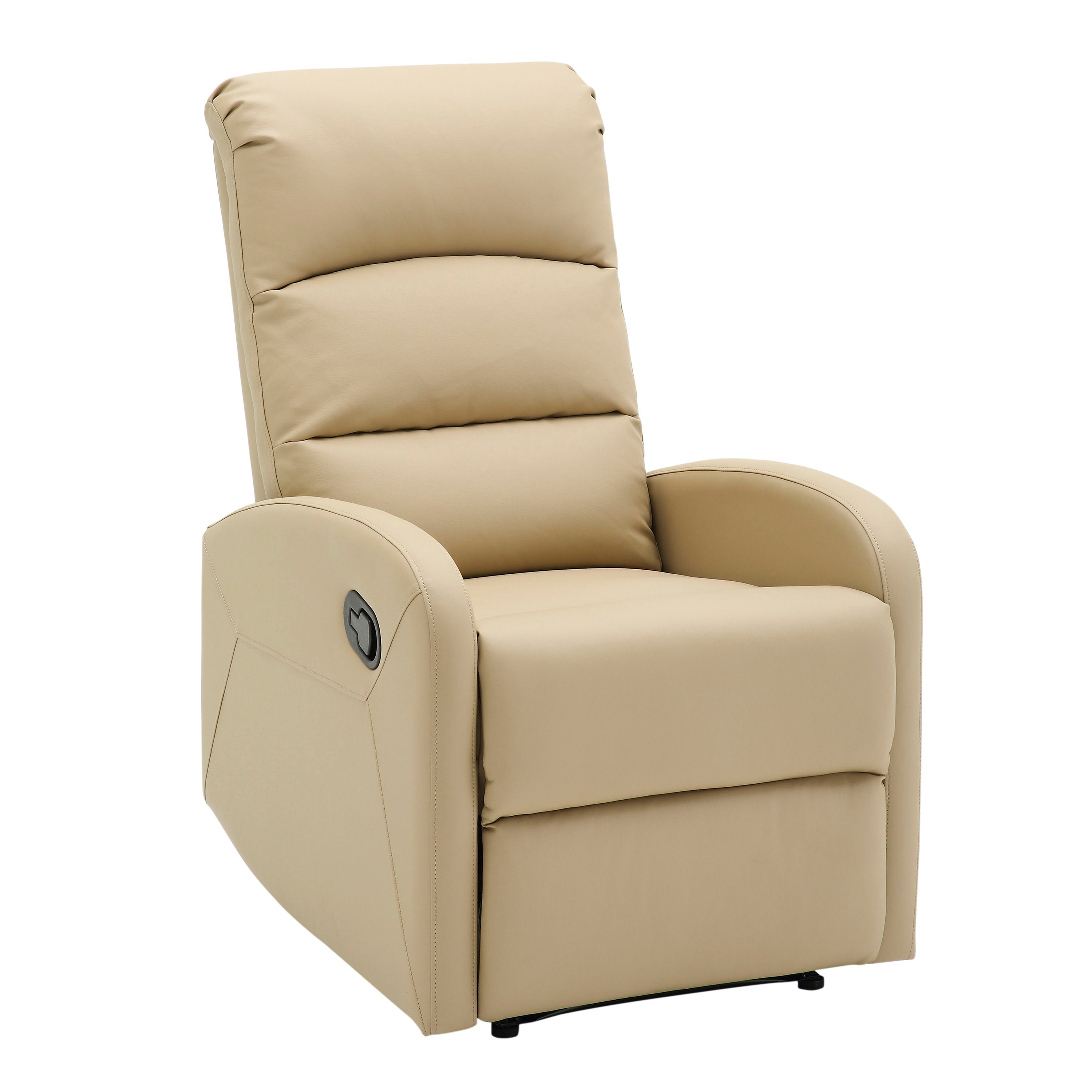 Dormi - Contemporary Recliner Chair - Beige