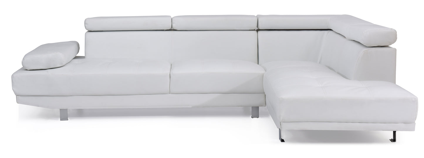 Riveredge - Sectional - White