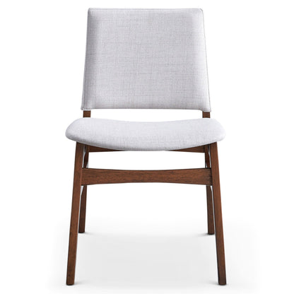 Gusto - Dining Chair (Set of 2) - Brown / Light Gray