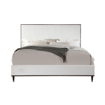 Carena - Queen Bed - Light Gray