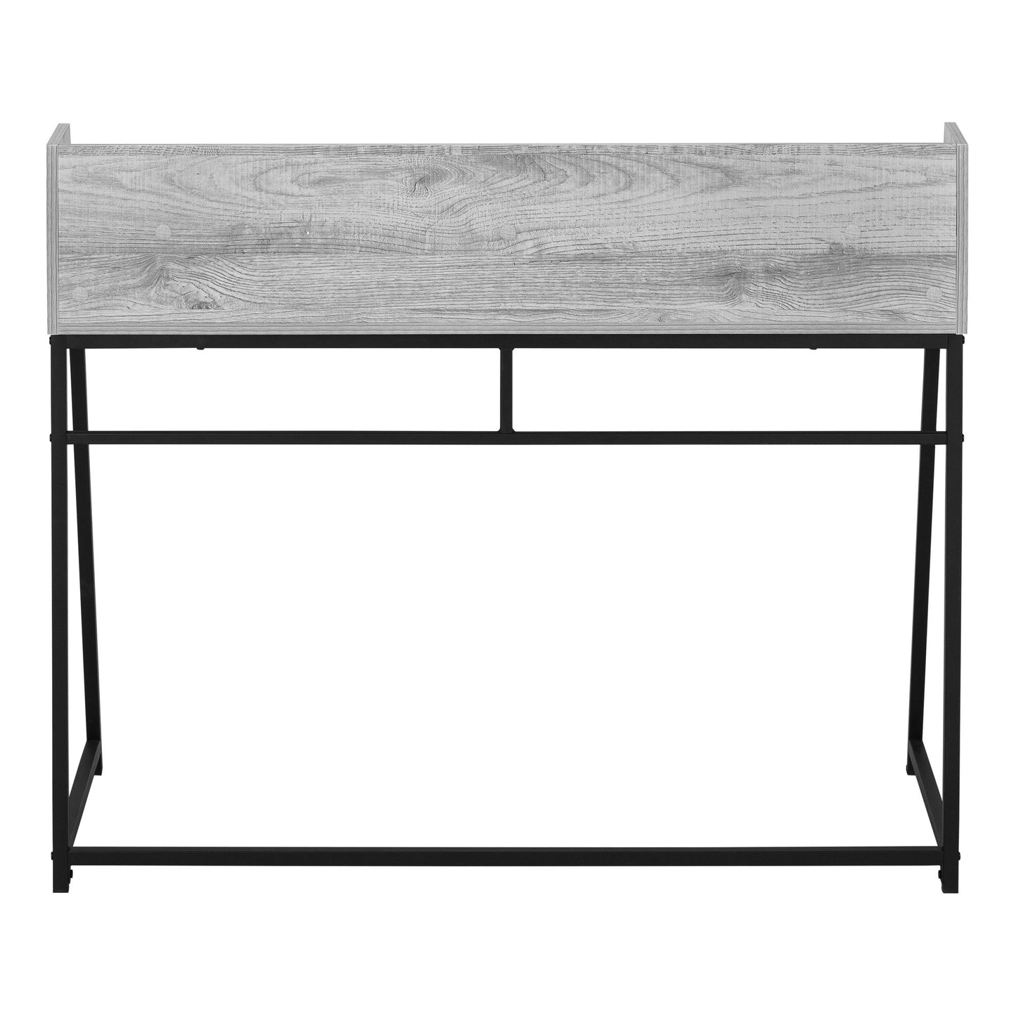 Computer Desk For Home Office, Laptop, Storage Shelves - Gray