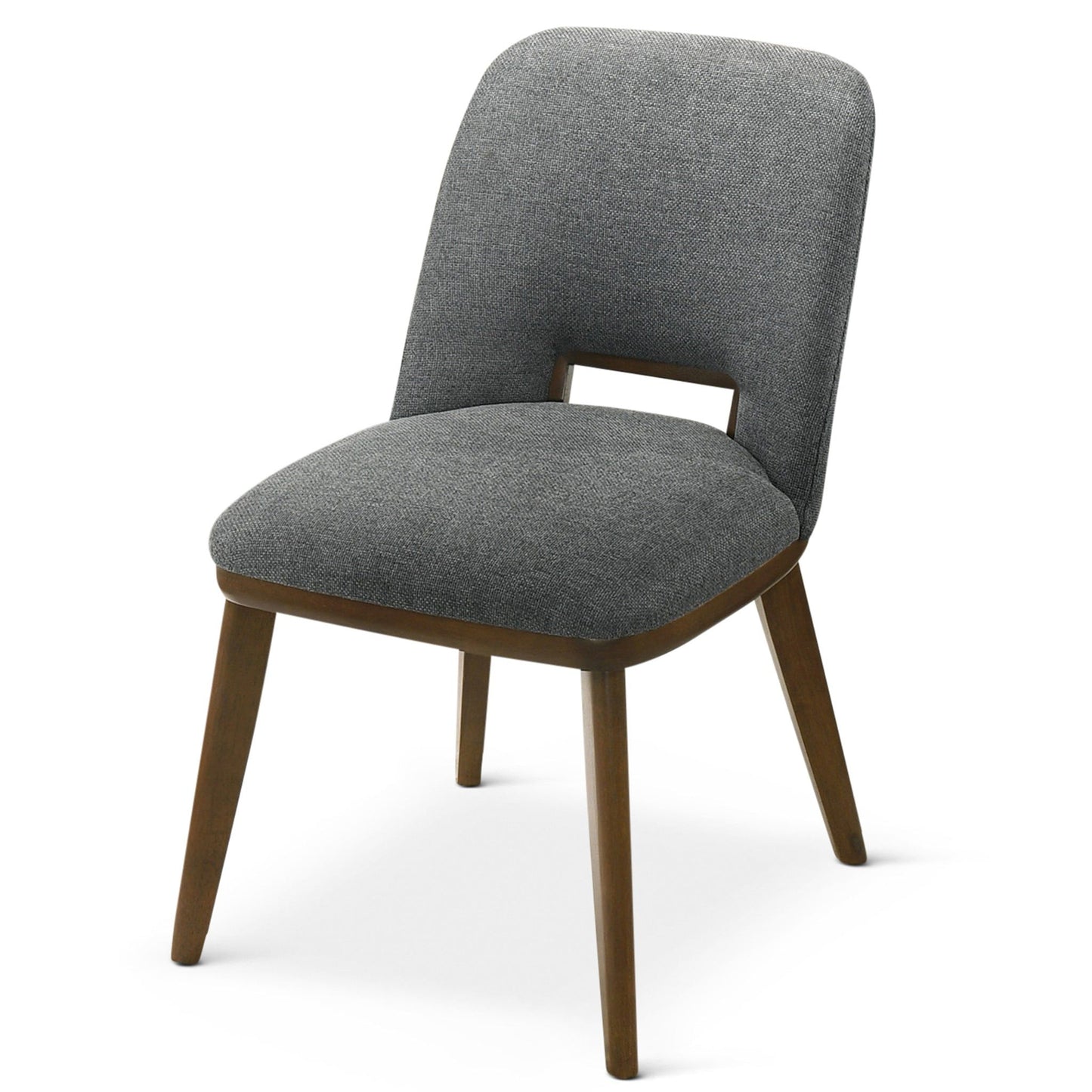 Blake - Dining Chair (Set of 2) - Brown / Dark Gray