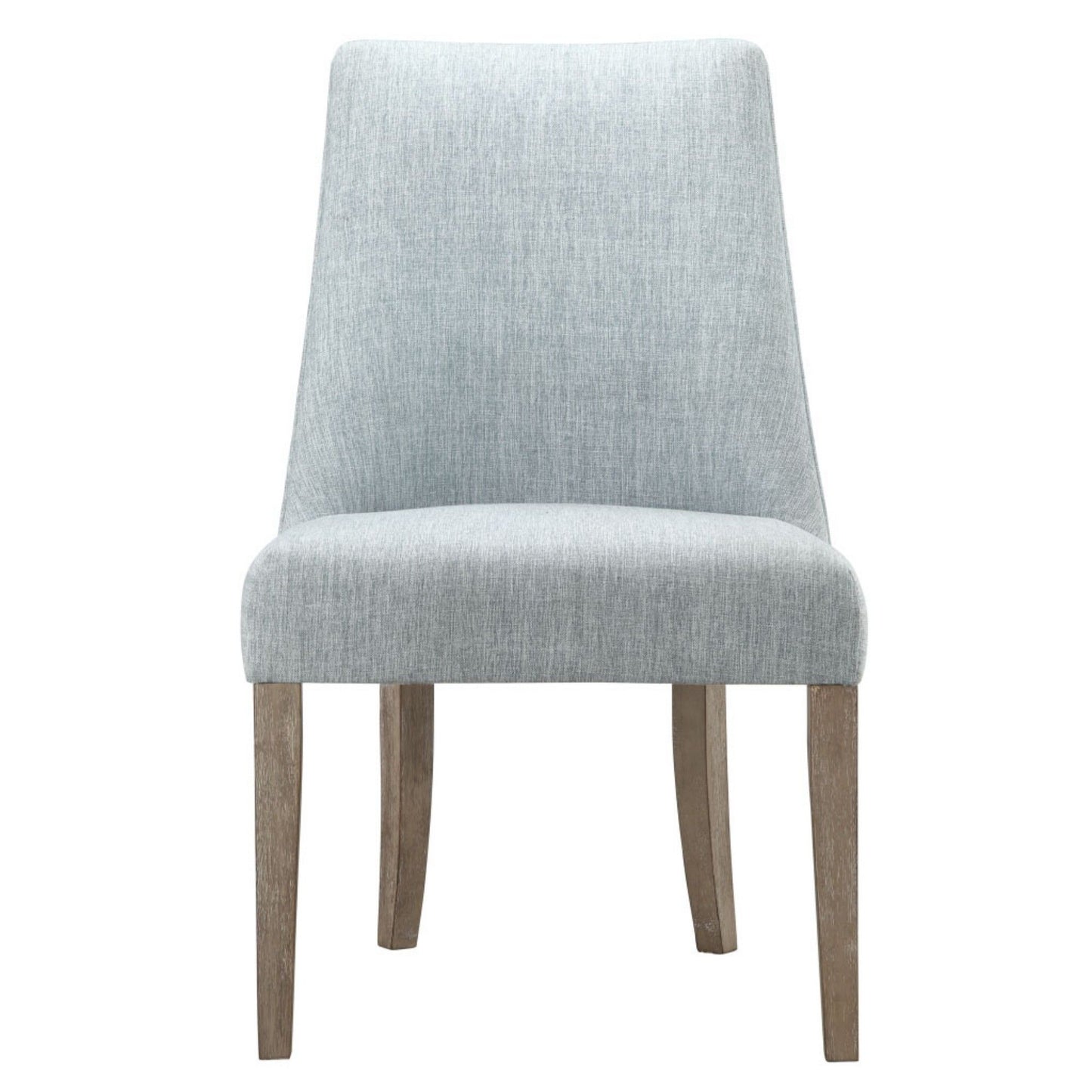Farmhouse Upholstered Dining Chair (Set of 2) - Light Blue