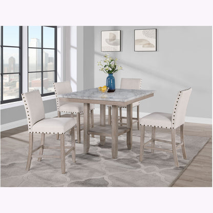Marian - Bar Stool (Set of 2) - White