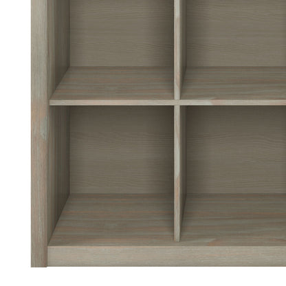 Artisan - 9 Cube Bookcase And Storage Unit - Distressed Gray