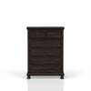 5 Drawer Chest - Dark Cherry