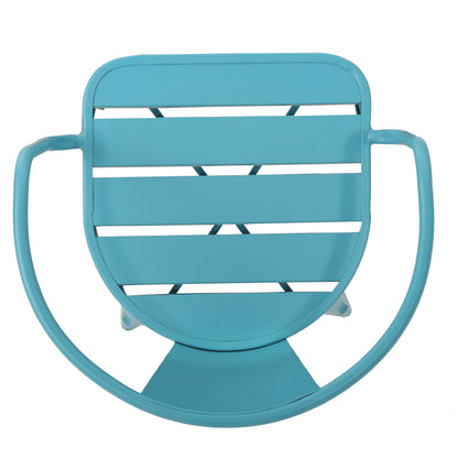 Yearn - 3 Piece Bistro Set With Table And 2 Chairs - Blue