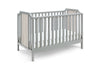 Brees Island - 3 In 1 Convertible Crib - Gray / Graystone