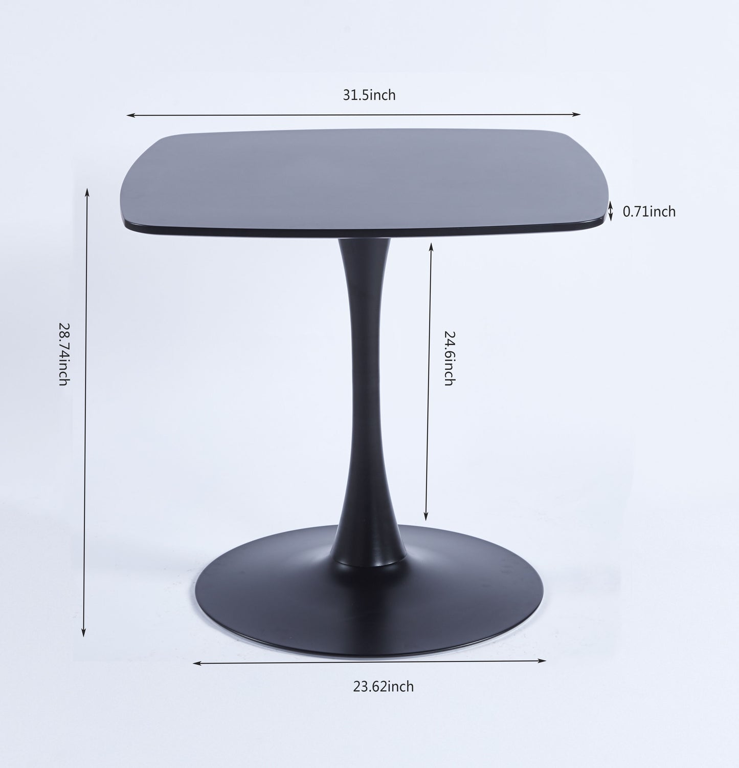 Special Dining Table, Kitchen Table - Black