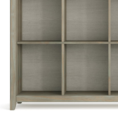 Acadian - 12 Cube Storage - Distressed Gray