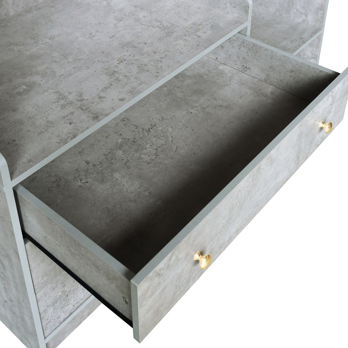 Open Wardrobe Storage For Bedroom - Gray