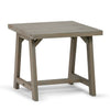 Sawhorse - End Table - Distressed Gray