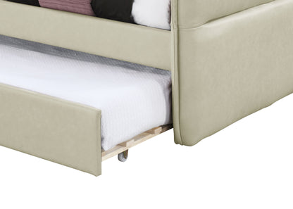 Daybed With A Trundle - Tan