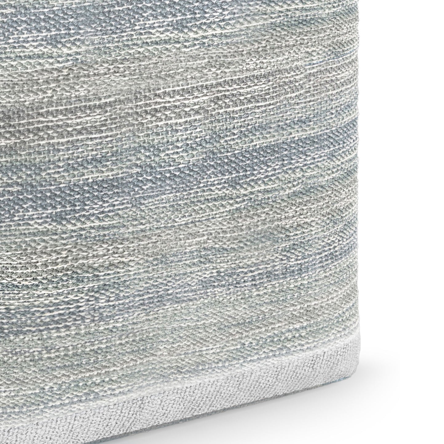 Naya - Cube Pouf - Blue Melange