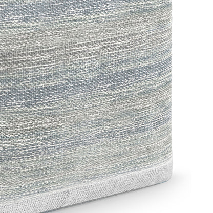 Naya - Cube Pouf - Blue Melange