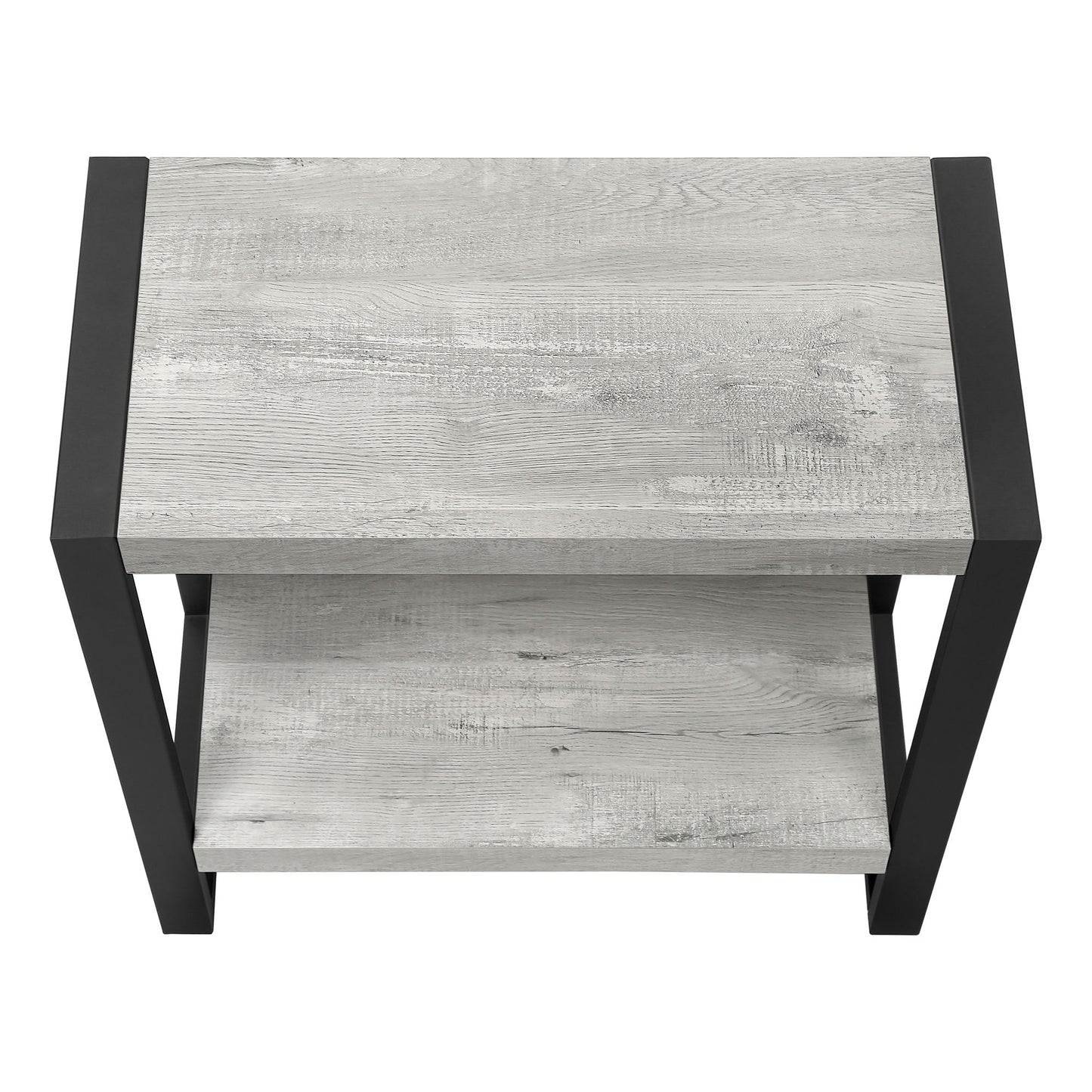 Accent Table, Side Industrial - Gray