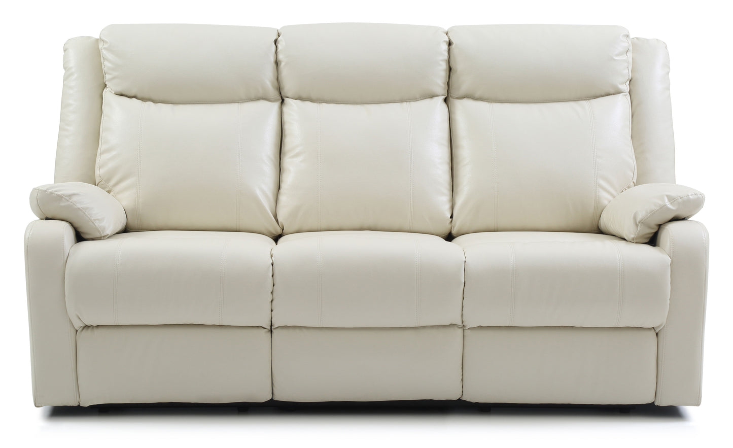 Double Reclining Sofa - Pearl
