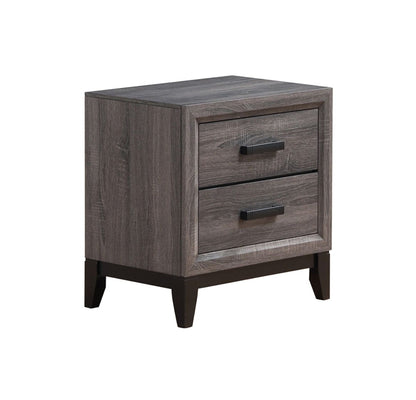 Mirage - Nightstand - Foil Gray