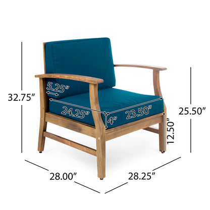 Perla - Club Chairs (Set of 2) - Blue