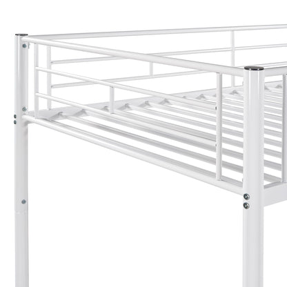 Twin Over Twin Bunk Bed - White