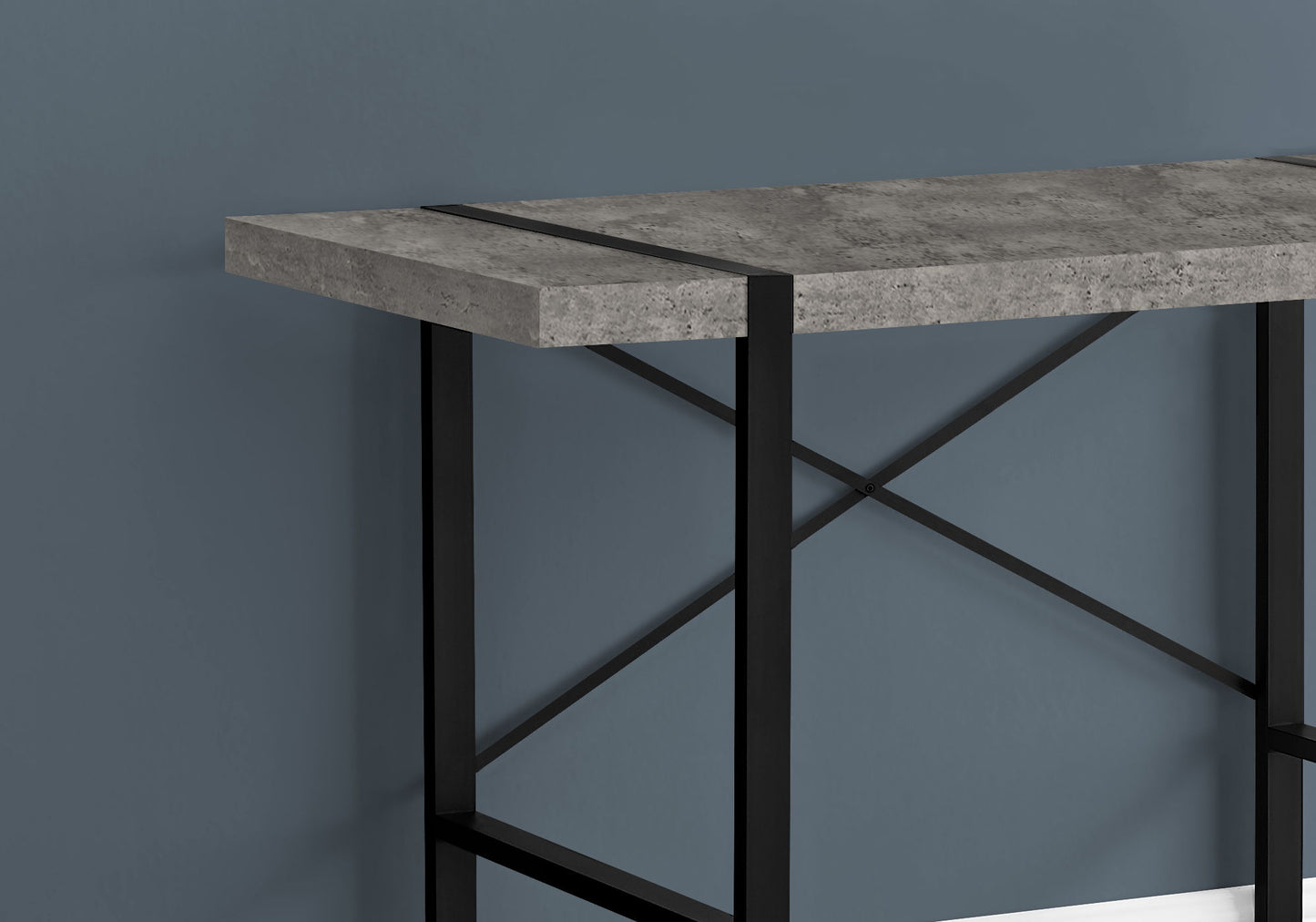 Computer Desk For Home Office, Versatile Placement - Gray