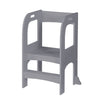 Child Standing Tower, Step Stool For Kids, Toddler Step Stool For Kitchen Counter - Gray