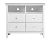 Charming TV Media Chest - White