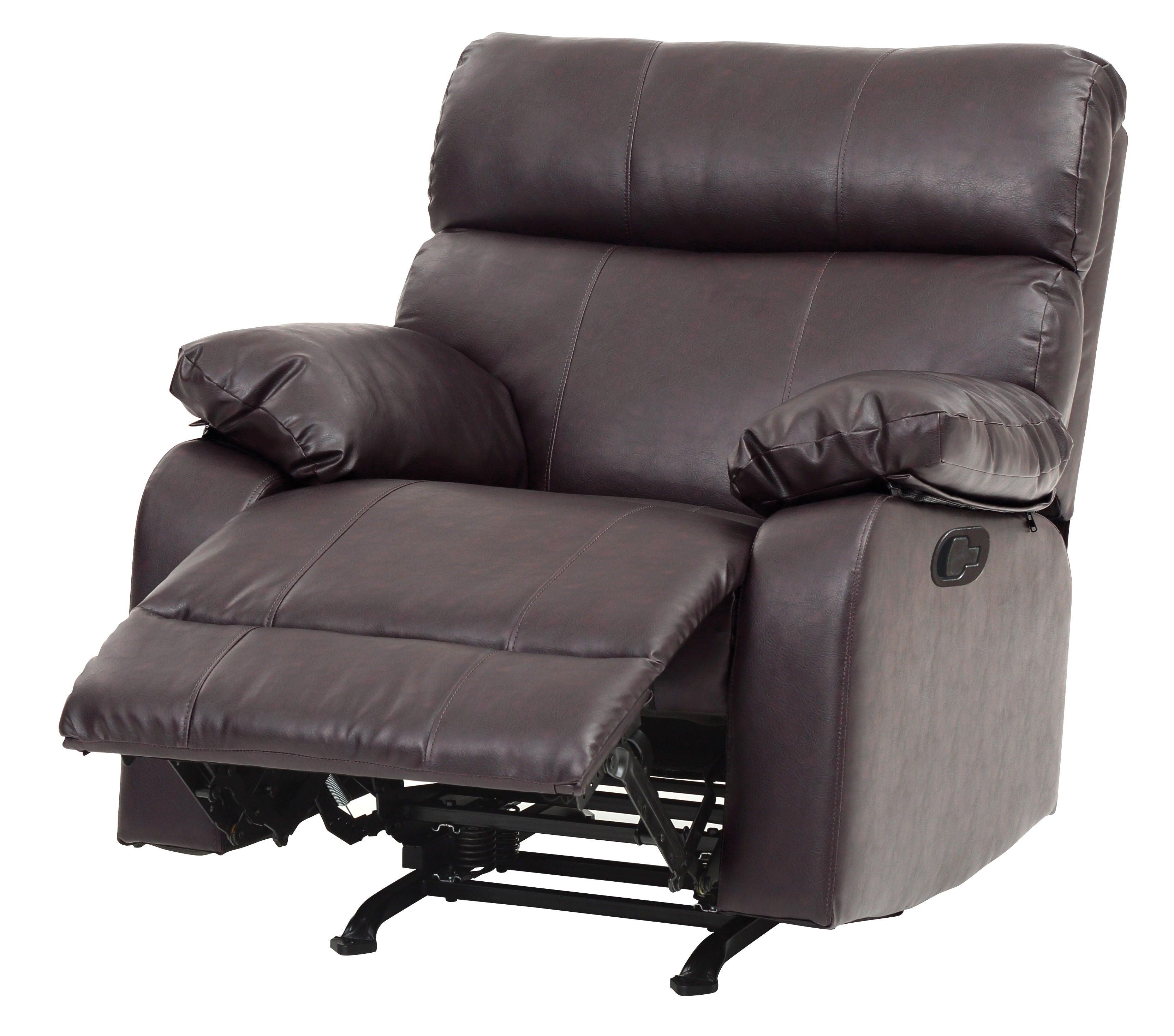 Rocker Recliner - Dark Brown