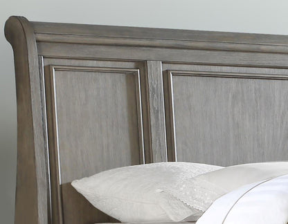 Queen Storage Bed - Antique Gray