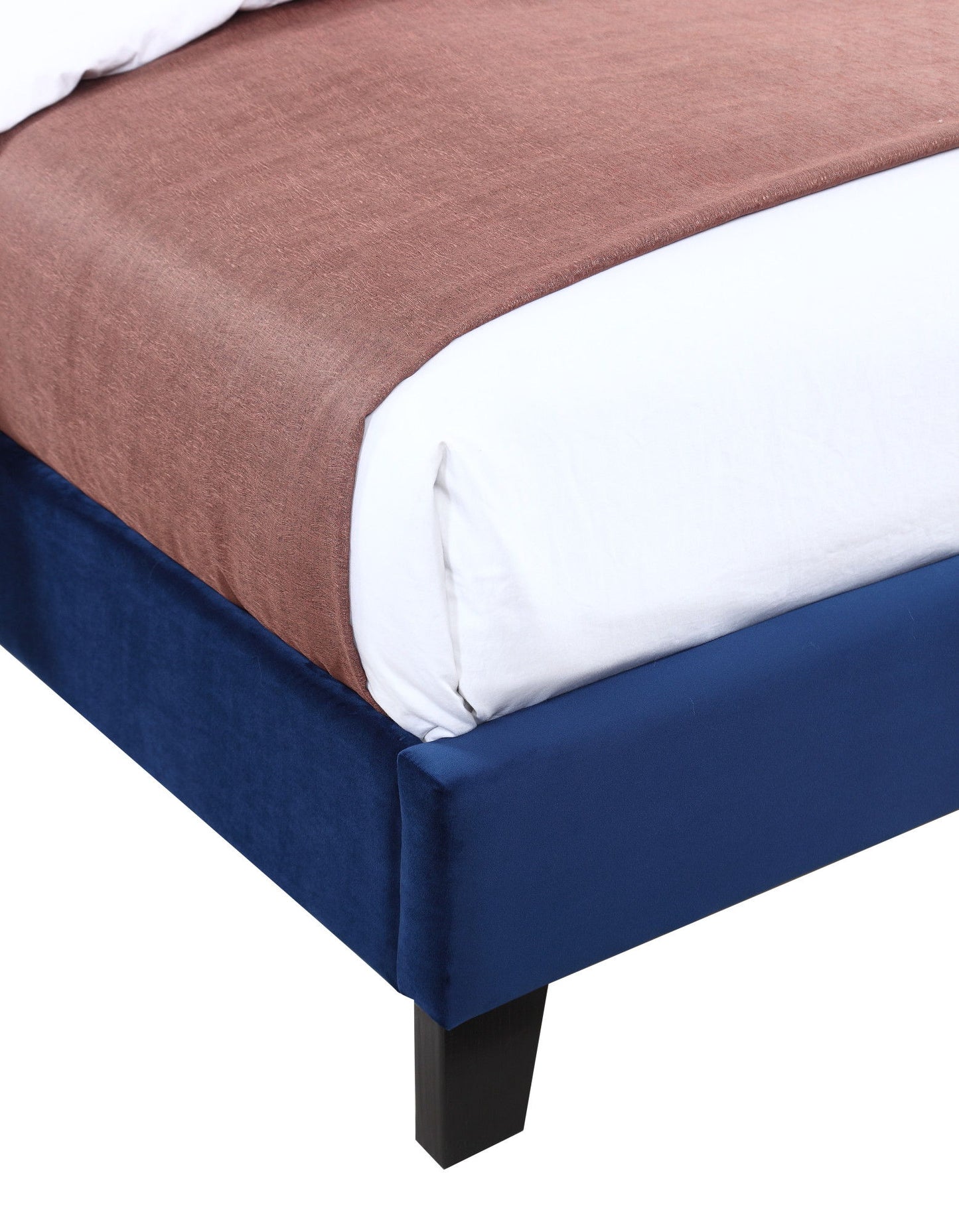 Luma - Full Upholstered Bed - Blue