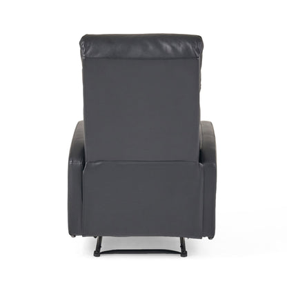 Wide Manual Standard Recliner - Black