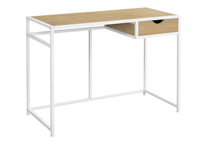 Computer Desk For Home Office, Laptop, Storage Drawer, Contemporary & Modern - Natural