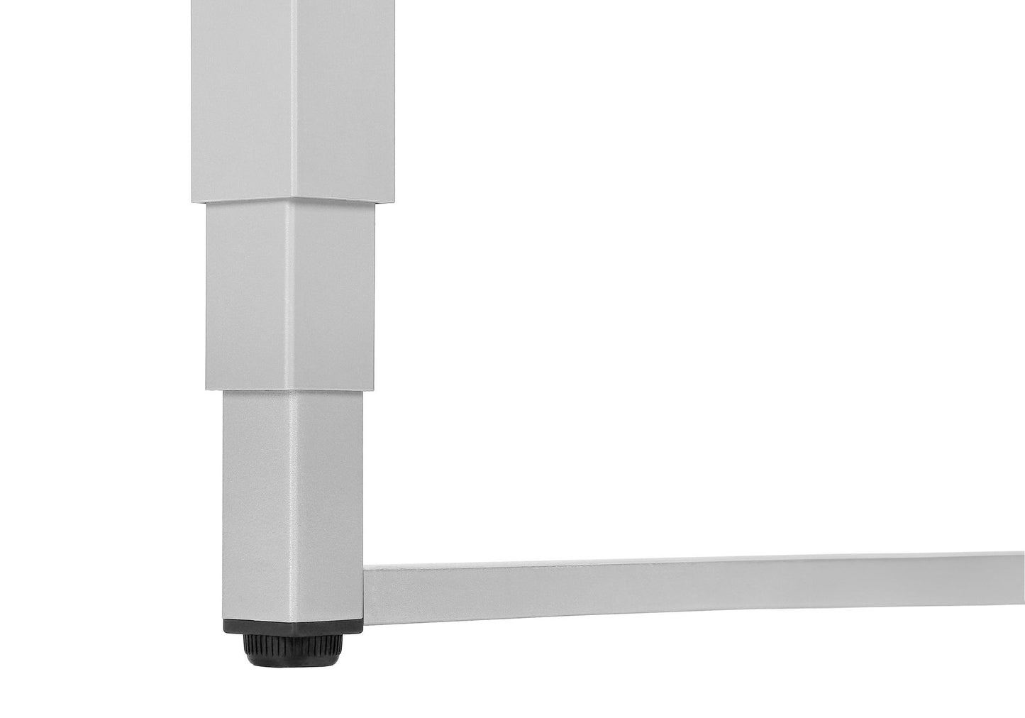 Computer Desk, Home Office, Standing, Adjustable, Laptop, Contemporary And Modern - White