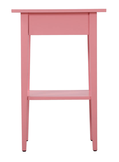 Contemporary Nightstand - Pink