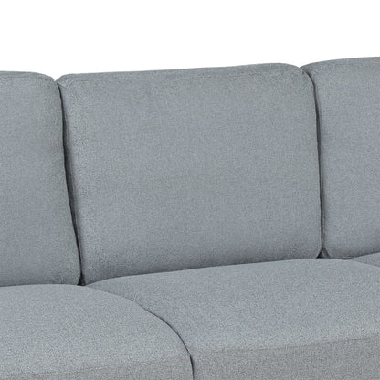 3 Seat Sofa Living Room Sofa - Gray