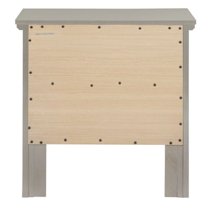 Primo - Nightstand - Silver Champagne